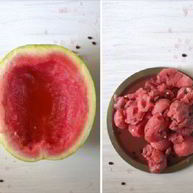 Рецепт Алкогольного желе в арбузе