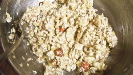 Рецепт банановой гранолы с йогуртом и клубникой