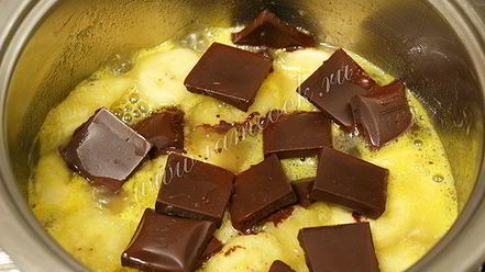 Рецепт бананова-шоколадной паста