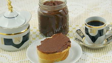 Рецепт бананова-шоколадной паста