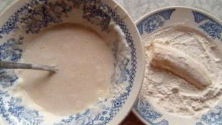 Рецепт бананов в кляре