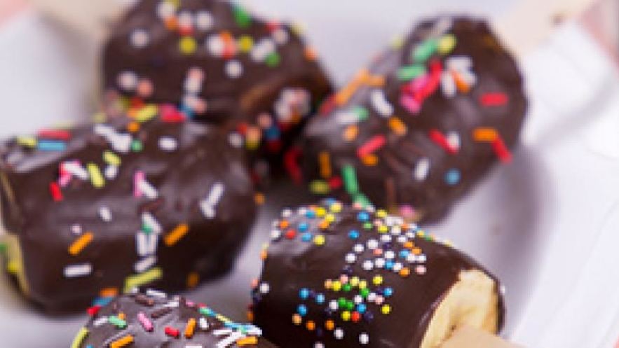 Рецепт бананов в шоколаде