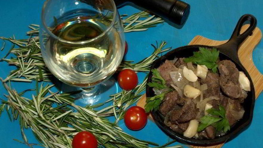 Рецепт баранины, томленной в десертном вине