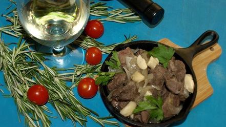 Рецепт баранины, томленной в десертном вине