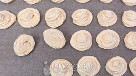 Рецепт безе классического