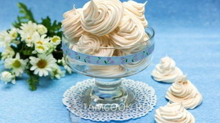 Рецепт безе классического