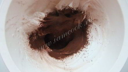 Рецепт безе с какао и шоколадом