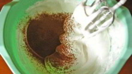 Рецепт безе с какао