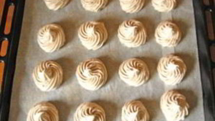 Рецепт безе с какао