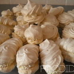 Рецепт Безе с кремом