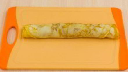 Рецепт блинчиков с яблоками под безе