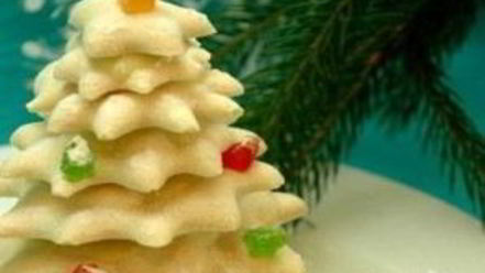 Рецепт елочки из безе