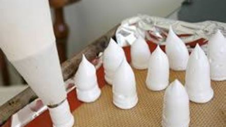 Рецепт грибочков из безе