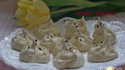 Рецепт кофейного безе