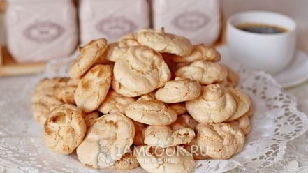 Рецепт миндального безе амаретти