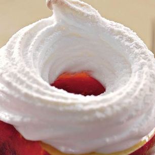 Рецепт Нектаринов с безе