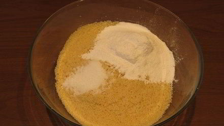 Рецепт нутова-миндальных безе