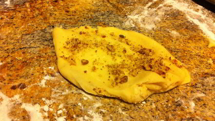 Рецепт печений-безе с черной смородиной