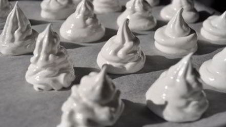 Рецепт персикового безе-десерт