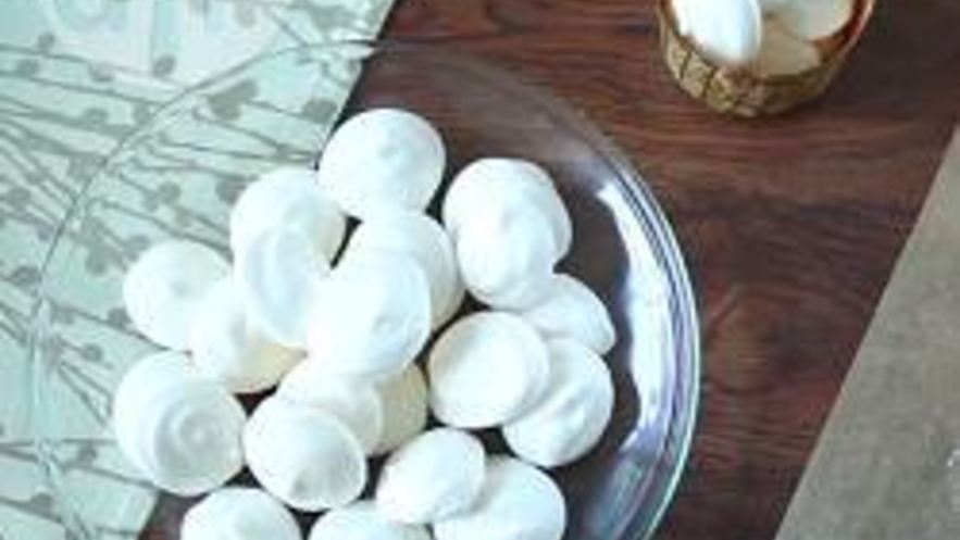 Рецепт постных безе без яиц