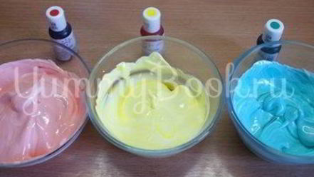 Рецепт разноцветного безе