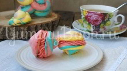 Рецепт разноцветного безе