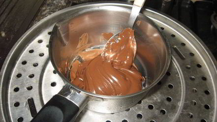 Рецепт семифреддо с безе и шоколадной пастой