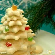 Рецепт Снежной елки из безе