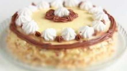 Рецепт торта-безе с масляным кремом
