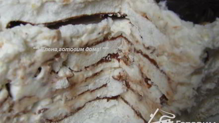 Рецепт торта-безе воздушного хруст без муки