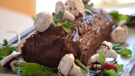 Рецепт украшений из безе с шоколадом