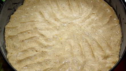 Рецепт яблочного торта-безе