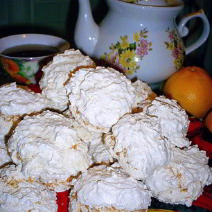 Рецепт Заварного кокосового безе