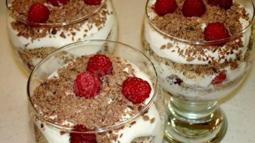 Рецепт быстрого десерта