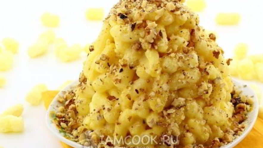 Рецепт чак-чака из кукурузных палочек