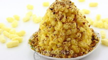 Рецепт чак-чака из кукурузных палочек