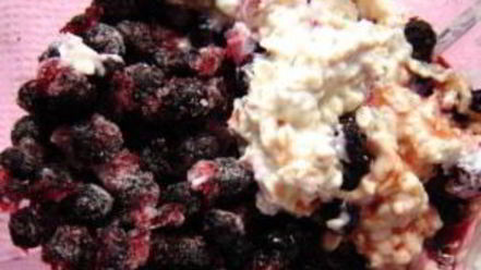 Рецепт черничного десерта