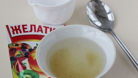 Рецепт десерта из клубники и сметаны с желатином