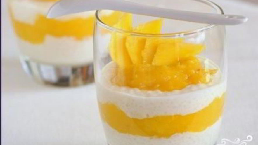 Рецепт десерта из манго