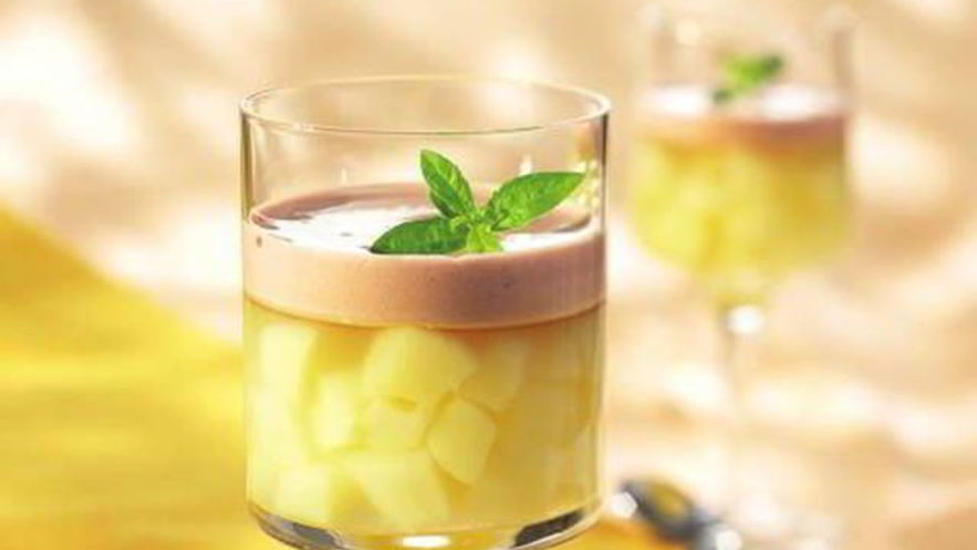 Рецепт грушевого желе с пенкой из портвейна