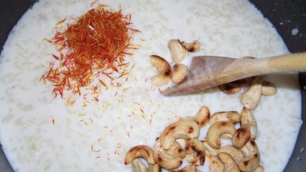 Рецепт индийского десерта кхир с медом