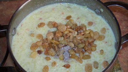 Рецепт индийского десерта кхир с медом