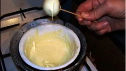 Рецепт кейка попсы со сгущенкой