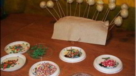 Рецепт кейка попсы со сгущенкой