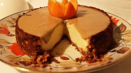 Рецепт чизкейка халва-хурма
