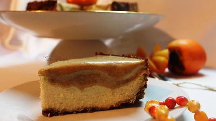 Рецепт чизкейка халва-хурма