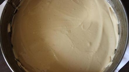 Рецепт чизкейка халва-кофе-кардамон