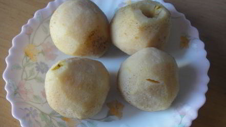 Рецепт грушевых лодочек с пряником и халвой