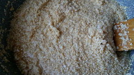 Рецепт халвы кунжутно-кокосовая по-домашнему