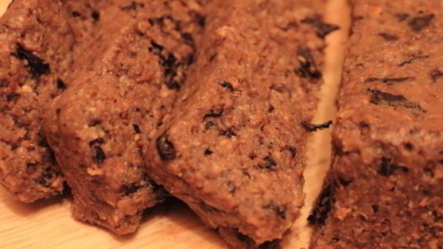 Рецепт халвы с отрубями и изюмом